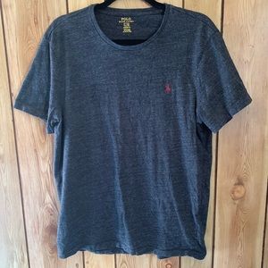Ralph Lauren large dark grey polo shirt